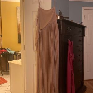 Pleated Maxi Dress